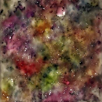 Abstract watercolor texture background, watercolor space illustration, Designed with artificial intelligence, photo