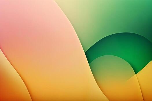 abstract colorful wave gradient background photo
