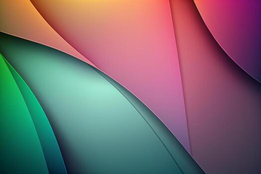 abstract colorful wave gradient background photo