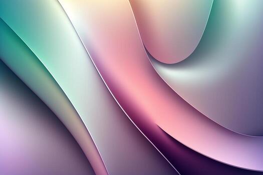 abstract colorful wave gradient background photo