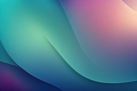 abstract colorful wave gradient background photo