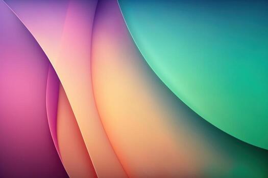 pastel color wave abstract colorful wave gradient background photo
