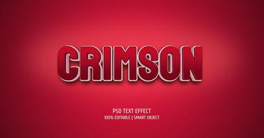 3d modifiable texte psd