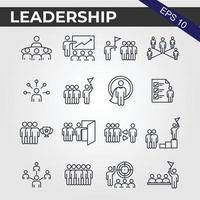 dieciséis sencillo conjunto de negocio personas relacionado vector línea iconos contiene tal íconos como uno a uno reunión, lugar de trabajo, negocio comunicación, equipo estructura y más. editable carrera