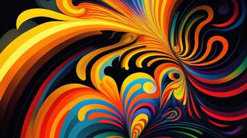 3D Texture Colorful Abstract Background for Desktop Wallpaper Image photo