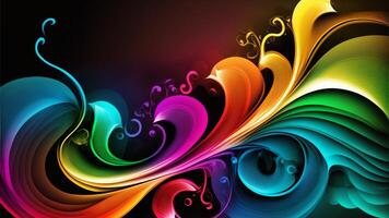 3D Texture Colorful Abstract Background for Desktop Wallpaper Image photo