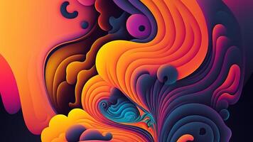 3D Texture Colorful Abstract Background for Desktop Wallpaper Image photo