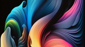 3D Texture Colorful Abstract Background for Desktop Wallpaper Image photo