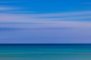 alm blue seaside landscape background photo