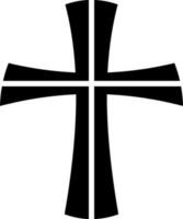 Catholic cross crucifixion four piece vector