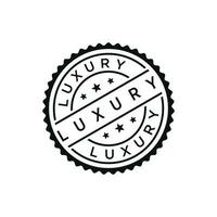 Luxury stamp vector