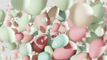 3d design Eeaster eggs photo