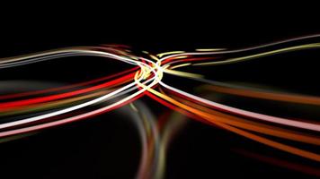 3d Light Trails photo