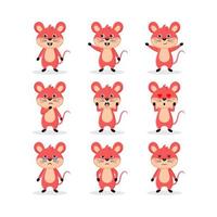 Illustration vector graphic of cute mouse that is suitable for children's products