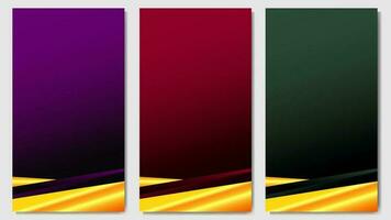 background template with gradient color respectively suitable for branding and others vector