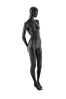 Gloss color mannequin woman isolated photo