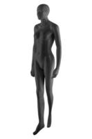 Gloss color mannequin woman isolated photo