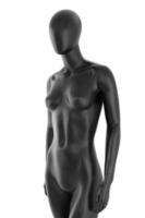 Gloss color mannequin woman isolated photo