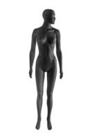 Gloss color mannequin woman isolated photo