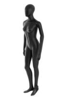 Gloss color mannequin woman isolated photo