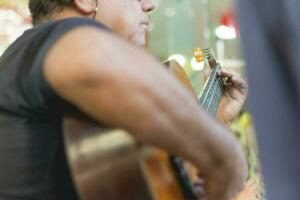 Samba is part of Carioca culture and one of the most traditional city of samba circles photo