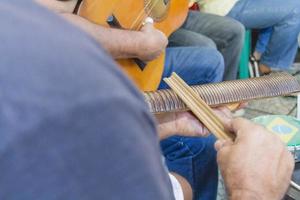 Samba is part of Carioca culture and one of the most traditional city of samba circles photo