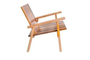 Bealtiful wood armchair modern designer photo