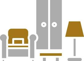 Furniture Design Vector Icon Style