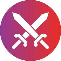 Vector Design Sword Icon Style