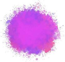 Hand draw watercolor splash vector