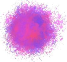 Hand draw watercolor splash vector