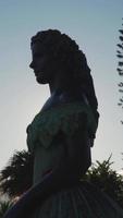 Princesa sissi estátua do Madeira ilha video