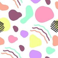 abstract colorful shape pattern vector