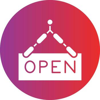 Vector Design Open Icon Style