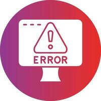 Vector Design Error Icon Style