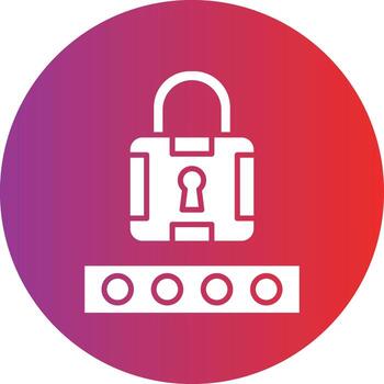 Vector Design Pin Code Icon Style