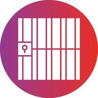Vector Design Jail Icon Style