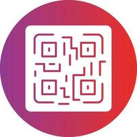 Vector Design QR Code Icon Style