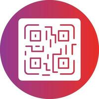 Vector Design QR Code Icon Style