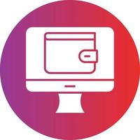 Vector Design Online Wallet Icon Style