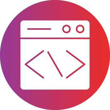 vector diseño sitio web codificación icono estilo