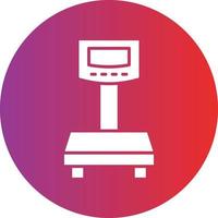 Vector Design Weight Scale Icon Style