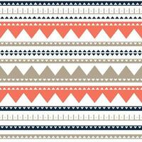 Vector seamless colored geometric pattern. Best design for fabric, wrapping paper, wallpaper. Tribal and ethnic elements