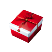 vermelho Natal presente caixa clipart hd png