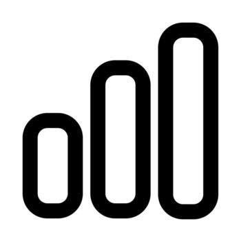 data of user interface outline icon set vector