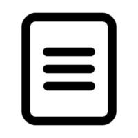 new task of user interface outline icon set vector
