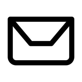 bandeja de entrada de usuario interfaz contorno icono conjunto vector