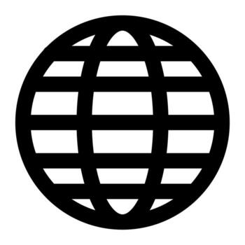 website of user interface outline icon set vector