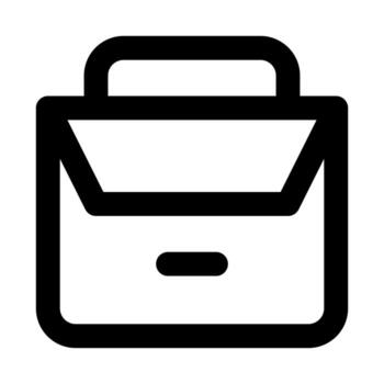 work of user interface outline icon set vector