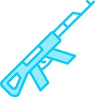 Assault Rifle Vector Icon